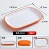 Tazón de Melamina para Uso Comercial, Tazón para Arroz y Fideos, Tazón para Sopa para Tiendas de Fideos, Tazón Espiral Bicolor Imitación Porcelana, Tazón Grande para Hot Pot Picante
