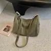 Bolso de axila de gran capacidad para el día a día, nuevo modelo 2026, bolso de hombro simple para mujer, bolso tote de nicho, bolso cruzado de moda
