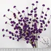 Flores Artificiais Coloridas Estilo Monet Flores Falsas Atacado Verde Roxo Arranjo de Casamento Cenário Decoração de Paisagismo