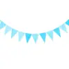 Arranjo de Aniversário Atacado Suprimentos para Fantasia de Festa de Festival Bandeira de Aniversário Banners Padrão Ondulado Bandeirolas Carimbadas Bandeiras Coloridas
