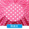 Tela de algodón sintético tela de algodón estampada con lunares vestido de verano de lunares pijamas ropa para el hogar