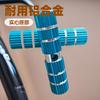 Bicicleta aleación de aluminio poste de pie extendido bazuca poste de pie sólido extendido bicicleta de montaña pedal de asiento trasero
