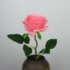 Ramo de rosas de seda artificial de alta gama para boda, para sala de estar, mesa de comedor, flores decorativas, accesorios de fotografía para fotos, para San Valentín