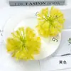 Bola de Pelo Grande Simulada Flor de Diente de León Artificial Material para Hechura de Tocados Guirnaldas Hogar Floral Fotografía Adornos Pequeños