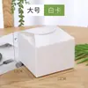 Caixa de Papel Kraft Quadrada para Sobremesa Caixa de Papel para Doce Artesanal Nougat Floco de Neve Pastelaria Assados Biscoitos Embalagem Caixa Pronta para Personalização