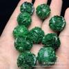 Ruyi Luton Flor de Ciruelo Seco Verde Imitación Jade Perla Dispersa Esmeralda Dragón de Hierro Accesorios de Joyería Perla Dispersa