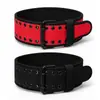 Cinto de força personalizado para treino de fitness, unissex, tecido de lona, para levantamento de peso, agachamentos, levantamento terra, equipamento de proteção para a cintura
