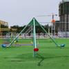 Columpio para varias personas de moda, atracciones de parque de atracciones, columpio giratorio escénico para varias personas, equipo de atracciones al aire libre sin motor, fábrica