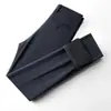 Pantalones ElásticosNuevos Pantalones Casuales de Pierna Recta de Seda de Leche para Primavera y Otoño, Pantalones Casuales de Pierna Recta Elásticos Sueltos con Forro de Polar para Negocios