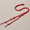 Cordón para colgante de algodón tejido a mano ajustable DIY para hombres y mujeres, cordón trenzado estilo Xizang al por mayor, simple y versátil
