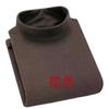 Suéter de terciopelo de cuello medio alto y manga larga para hombre, forro polar, ropa interior de color sólido, ajustada, para otoño e invierno, ropa interior térmica, camisa base