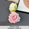 Flores Artificiales Hechas a Mano Estilo Vintage para Bodas, Decoración de Sala de Estar, Flores de Seda, Rosas Copo de Nieve, Cabezas de Flores al por Mayor