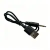 Cable de carga de audio mono USB a 2.5, tipo pin DC 2.5, longitud extendida, cable externo para juguetes sexuales para adultos
