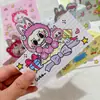 Porta-Cartões de Formato Especial com Porta-Cartões Fofo de 10cm, Porta-Cartões Dobrável com Embalagem Combinando e Verso Dobrável