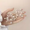 Anillo para el pelo de línea telefónica de perla transparente Cuerda para la cabeza de mujer Corea del Sur Grueso Celebridad Cyber Lazo para el pelo Tendón de goma Cubierta de cuero Cuerda para el pelo Anillo de goma sin marcas