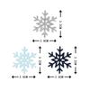 Amazon Superventas Copo de Nieve Scrap Traje Terminado Navidad Arreglo Decorativo de Escritorio Regalo Lanzar Scrap Colorido