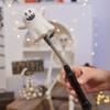 Lámpara de calabaza portátil de Halloween, lámpara de vela electrónica LED, accesorios de decoración para fiestas, lámpara de ambiente, adornos, suministro al por mayor