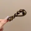 Presilhas de cabelo estilo coreano de luxo leve para mulheres com cabelo grosso, novo modelo 2026, presilhas torcidas florais grandes e requintadas de alta qualidade