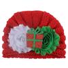 Gorro de bebé nuevo de Navidad europeo y americano, bonito gorro de punto cómodo para niños, gorro cálido para bebé.