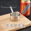 304 Placa de molho de aço inoxidável Tomate Salad Dip Sauce Plate with Handle Dip Small Plate Western Restaurant Steak Sauce Cup