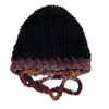 Moda Coreana Sombrero de Felpa de Moda para Mujer, Gorro de Punto para Proteger las Orejas en Otoño e Invierno, Sombrero Versátil Cálido y Dulce para Exteriores, A Prueba de Frío