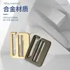 Hebilla de Seis Caracteres Semiplana de Pulgada Hebilla de Gancho de Nueve Caracteres Hebilla de Cinturón Hebilla de Ajuste Accesorios de Ferretería para Equipaje Diámetro Interior 3.8cm
