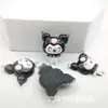 Transparente de dibujos animados con purpurina de hielo transparente Sanrio resina accesorios diy pegamento de crema funda de teléfono pegatina para vaso de agua material para tocado