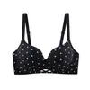 Sutiã feminino sem costura, push-up, suporte lateral para os seios, anti-queda, realçador para seios pequenos, ajustável, sutiã sem aro