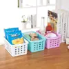 3017 Cesta de Almacenamiento de Escritorio Caja de Almacenamiento para Baño Cesta Organizadora de Artículos Varios para Cocina Cesta de Almacenamiento de Plástico para Oficina