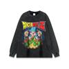 Estilo americano hip hop cartoon estampado pesado lavado velho manga curta camiseta masculina e feminina oversize moda retrô marca top
