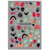 Adesivos de Nail Art para Halloween 2026 Abóbora Fantasma Gato Preto Caveira Morcego Teia de Aranha Fofo Infantil Festival