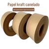 Fita de Papel Kraft Úmido Ativado por Água para Exportação, Fita de Vedação Ecologicamente Correta, Possui Propriedades Adesivas Quando Exposta à Água, Especificamente para Uso em Exportação