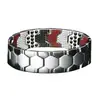 Titani Pulsera Desmontable Más Vendida Europea y Americana Pulsera Hexagonal Multipunto Imán Pulsera para Hombre