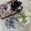 Estilo Retrô Francês Ballet Laço Pérola Prendedor de Cabelo Feminino High-End Coreano Cetim Faixa de Cabeça Novos Acessórios de Cabelo