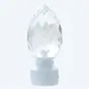 Varão de cortina com cabeça de cristal, varão de cortina de alta qualidade com cabeça decorativa de cristal, modelo 2026