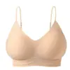 Nueva Camisola de Mujer Jelly Seamless con Copas Fijas para Levantar el Busto Ropa Interior Bandeau Espalda Hermosa Sujetador Lencería Mujer