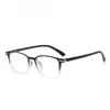 Y6634 Nuevas Monturas de Gafas Tr para Hombres y Mujeres, Cuadradas Ultraligeras Estilo Retro Moderno Ins Moda Calle Anti-Luz Azul