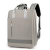 Mochila Recargable para Negocios Transfronterizos, Moderna y de Alta Gama, Color Sólido, Sencilla, Gran Capacidad, Bolsa para Computadora de 16 pulgadas