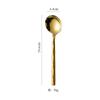 Juego de Cubiertos Transfronterizo de Acero Inoxidable 304, Cuchillo para Bistec Occidental de Alta Gama para Hotel, Cuchara de Postre, Tenedor, Cuchara de Café