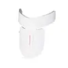 Máscara Facial de LED Vermelho 510k Máscara Facial Fotônica de Luz Vermelha e Azul Dispositivo de Beleza Facial de Silicone Líquido