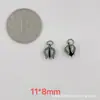 198-249 Colgante de Borla de Plata Antigua Retro de Shanxi Accesorios DIY Pulsera de Plata Sanqi Pulsera con Cuentas Adornos Wenwan Accesorios