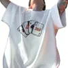 2026 Nova Tendência Camiseta Simples de Moda Estilo Americano com Meia Manga para Homens, Caimento Solto, Tecido Pesado, Versátil, Camisa Masculina de Manga Curta de Luxo Leve