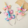Exclusivo para Nuevos Usuarios 0.01 Dibujo Animado Lindo Unicornio Estilo Ins Diadema Arcoíris Soñador para Estudiantes y Fiestas Infantiles