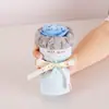 Rosa de Navidad mini flor seca ramo pequeño Día del Maestro enviar a novia cita bolsillo vida eterna flor de jabón venta al por mayor