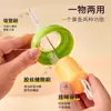 Cepillo para Tazas, Herramienta de Limpieza para Vasos de Agua, Cepillo Multifuncional de Cuatro en Uno con Mango Largo para Tapa de Termo, Cepillo de Esponja de Limpieza para Descontaminación del Hogar
