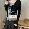 Bolso cruzado de un solo hombro elegante y único a la moda, Nuevo bolso de mano casual de moda 2024 para mujer, Bolso cuadrado pequeño