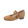 Nuevos Zapatos de Mujer de Otoño 2026 con Tacón Grueso, Zapatos Mary Jane Franceses de Estilo Vintage, Elegantes Zapatos de Mujer de Tacón Bajo para Uso en Exteriores