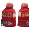 Gorro de Lana de Invierno Equipo de Fútbol Americano Estilo Extranjero Gorro para el Frío Comercio Exterior Protección para los Oídos a Prueba de Frío Gorro de Punto Cálido Deportivo para Hombres y Mujeres