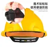 Casco de Seguridad de Verano para Obra Transfronteriza con Banda Sudorífera, Anti-Fricción para Otoño e Invierno, Acolchado de Malla Lavable