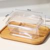Caixa de Bolo Caixa de Embalagem Pequena Tiramisu Mousse Sobremesa Embalagem Descartável Quadrada Mil Camadas Pote Transparente Popular